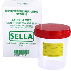 CONTENITORE PER URINA URIN TEST CAPIENZA 9ML - Pharmaleader