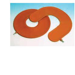 CUSCINO ANTIDECUBITO PNEUMATICO IN GOMMA ROSSA. LARGHEZZA DELLA CIAMBELLA 45CM - Pharmaleader