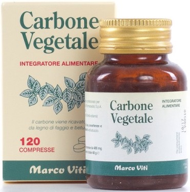 CARBONE VEGETALE 40 COMPRESSE - Pharmaleader