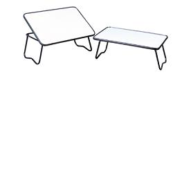 TAVOLINO DA LETTO CON PIANO ANTIGRAFFIO E BORDO DI CONTENIMENTO. GAMBE PIEGHEVOLI. DIMENSIONI 60X40X24CM - Pharmaleader