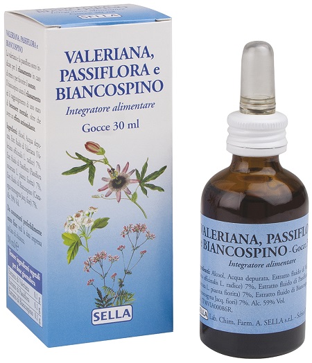VALERIANA PASSIFLORA BIANCOSPINO - Pharmaleader