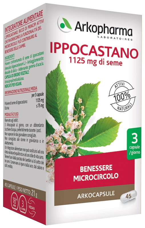 ARKO CAPSULE IPPOCASTANO 45 CAPSULE - Pharmaleader