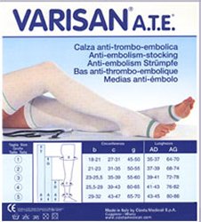 VARISAN ATE 18MMHG CALZA COSCIA AG PA BIANCO 3 - Pharmaleader