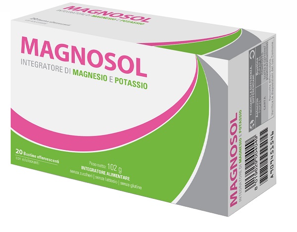 MAGNOSOL 20 BUSTINE EFFERVESCENTI - Pharmaleader