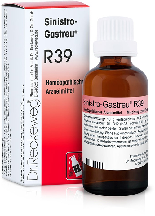 RECKEWEG R39 GOCCE 22 ML - Pharmaleader