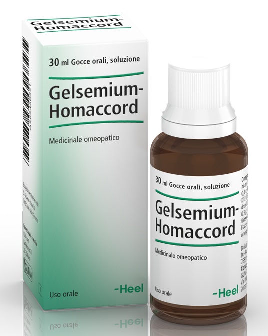 HEEL GELSEMIUM HOMACCORD GOCCE 30 ML - Pharmaleader