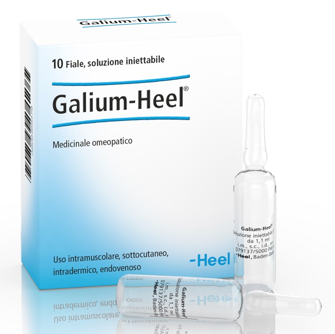 HEEL GALIUM 10 FIALE DA 1,1 ML L'UNA - Pharmaleader