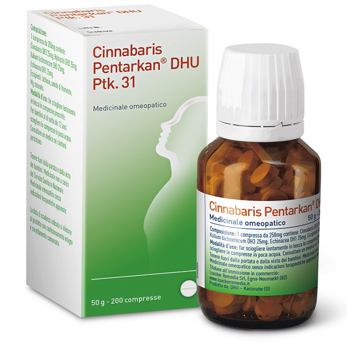 CINNABARIS 31 PTK 200 COMPRESSE 50 G - Pharmaleader