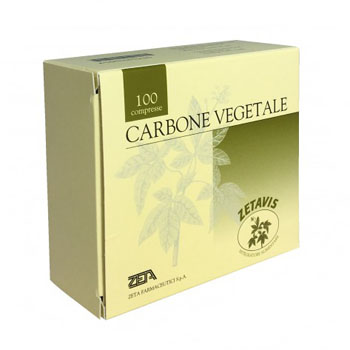 ZETAVIS CARBONE VEGETALE 40 COMPRESSE - Pharmaleader