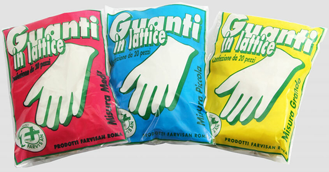 GUANTO IN LATTICE MISURA GRANDE 20 PEZZI - Pharmaleader