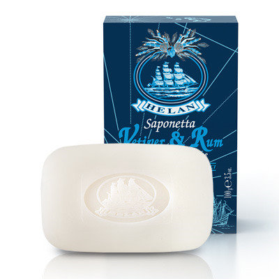 VETIVER & RUM SAPONETTA PROFUMATA 100 G - Pharmaleader