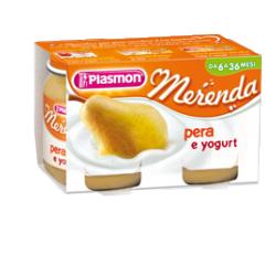 PLASMON OMOGENEIZZATO YOGURT PERA 120 G X 2 PEZZI - Pharmaleader