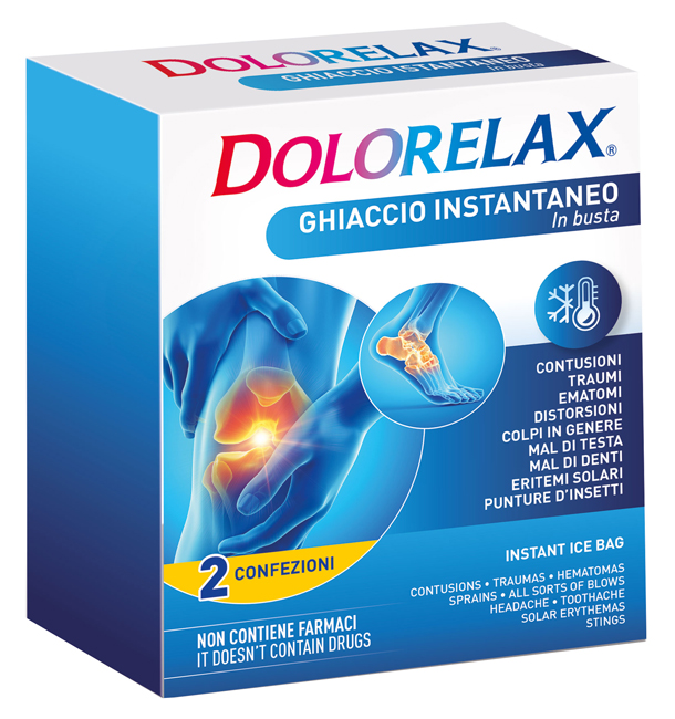 DOLORELAX ICE BAG GHIACCIO BUSTA 2 PEZZI - Pharmaleader