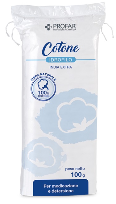 COTONE IDROFILO PROFAR INDIA EXTRA 100 G - Pharmaleader