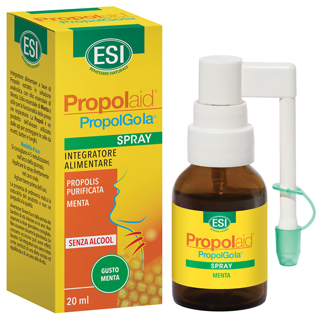 ESI PROPOLAID SPRAY GOLA ANALCOLICO MENTA 20 ML - Pharmaleader