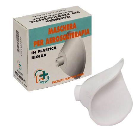 MASCHERA IN PLASTICA. RICAMBIO PER AEROSOLTERAPIA - Pharmaleader