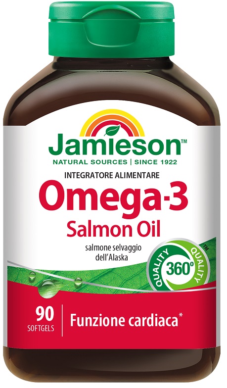 JAMIESON OMEGA 3 SALMON OIL 90 PERLE - Pharmaleader