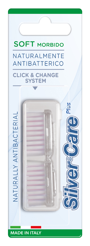 SILVERCARE PLUS MORBIDO RICAMBI 2 PEZZI - Pharmaleader