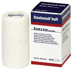 BENDA ELASTICA AUTOADESIVA ELASTOMULL HAFT BLU 8X400 CM - Pharmaleader
