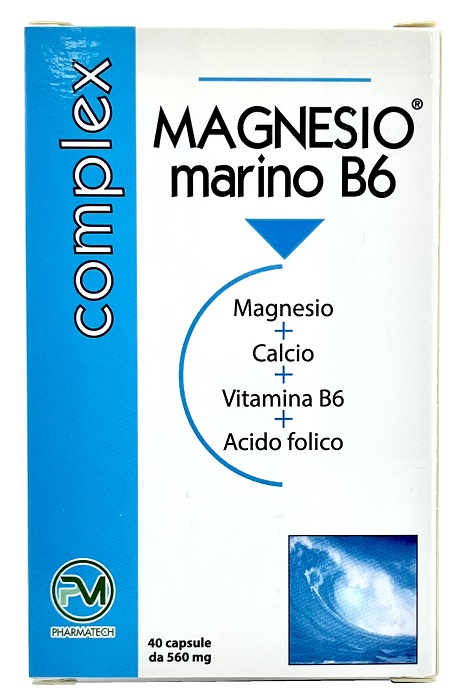 MAGNESIO MARINO B6 40 CAPSULE - Pharmaleader