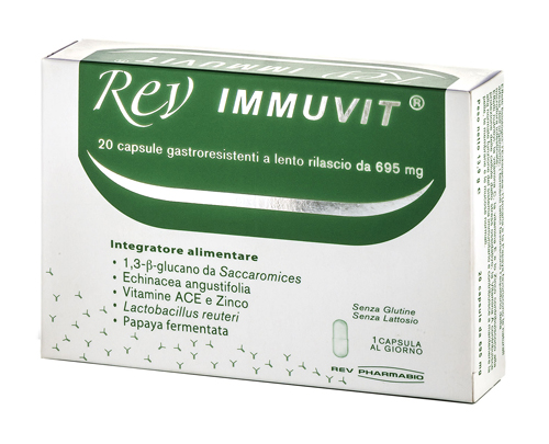 REV IMMUVIT 20 CAPSULE - Pharmaleader