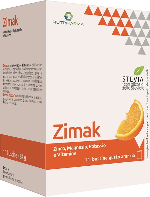 ZIMAK 14 BUSTINE 6 G ARANCIO - Pharmaleader