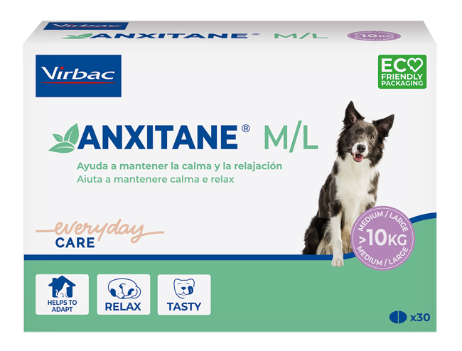 ANXITANE M/L SUPPLEMENTO NUTRIZIONALE SCATOLA 30 COMPRESSE APPETIBILI - Pharmaleader