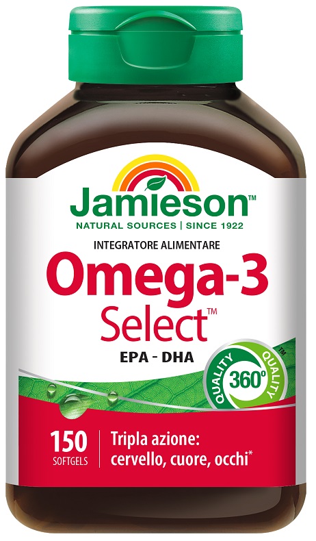 JAMIESON OMEGA-3 SELECT 150 PERLE - Pharmaleader