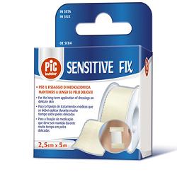 CEROTTO IN ROCCHETTO PIC SENSITIVE FIX SETA 5X500 CM CON FUSTELLA - Pharmaleader
