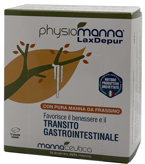 PHYSIOMANNA LAXDEPUR MANNITE DUFOUR 12 PANETTI SOLUBILI DA 10 G - Pharmaleader