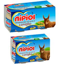 NIPIOL OMOGENEIZZATO CONIGLIO 80 G 2 PEZZI - Pharmaleader