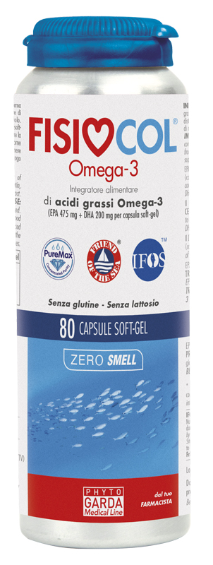 FISIOCOL OMEGA 3 80 CAPSULE - Pharmaleader