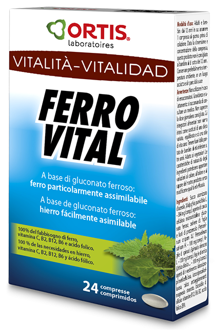 FERRO VITAL PLUS 24 COMPRESSE - Pharmaleader