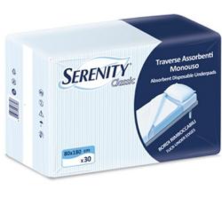 TRAVERSA SALVAMATERASSO SERENITY CLASSIC XL 80X180CM 30 PEZZI - Pharmaleader