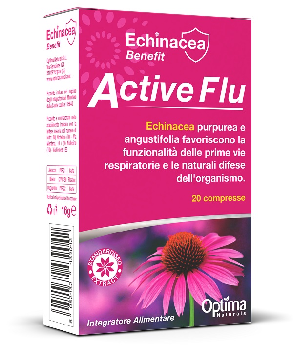 ECHINACEA BENEFIT ACTIVE FLU 20 COMPRESSE DA 800 MG - Pharmaleader