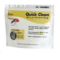 QUICK CLEAN SACCA PER STERILIZZAZIONE A MICROONDE 5 PEZZI - Pharmaleader