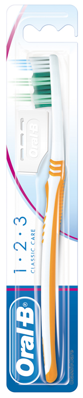ORALB 123 CLASSIC CARE SPAZZOLINO MANUALE - Pharmaleader