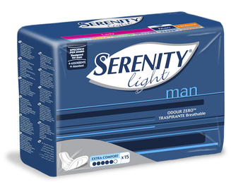 PANNOLINO SERENITY LIGHT MAN EXTRA COMFORT 15 PEZZI - Pharmaleader
