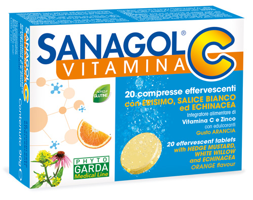 SANAGOL C 20 COMPRESSE EFFERVESCENTI - Pharmaleader