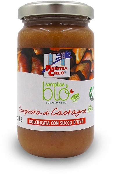 COMPOSTA DI CASTAGNE CON SUCCO D'UVA 220 G - Pharmaleader
