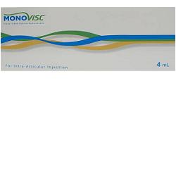 SIRINGA INTRA-ARTICOLARE MONOVISC ACIDO IALURONICO 20MG/ML 4 ML - Pharmaleader