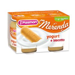 PLASMON OMOGENEIZZATO YOGURT BISCOTTO 120 G X 2 PEZZI - Pharmaleader
