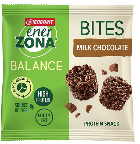ENERZONA BITES MILK CHOCOLATE 1 BUSTINA - Pharmaleader