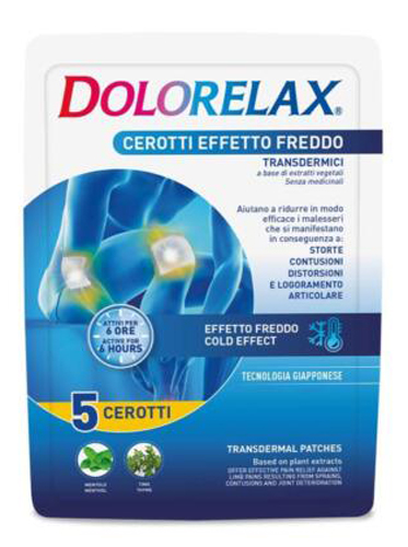 DOLORELAX CEROTTO EFFETTO FREDDO 5 PEZZI - Pharmaleader