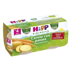 HIPP BIO HIPP BIO OMOGENEIZZATO CAROTE CON PATATE 2X80 G - Pharmaleader