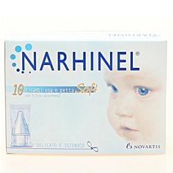 RICARICA USA E GETTA PER ASPIRATORE NASALE NARHINEL 10 PEZZI SOFT ARTICOLO 526405 - Pharmaleader