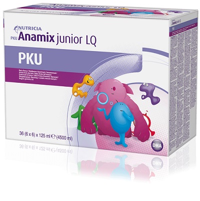 PKU ANAMIX JUNIOR LIQUID FRUTTI BOSCO 36 PEZZI - Pharmaleader