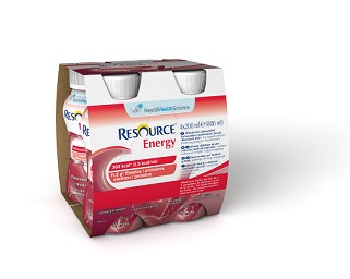 RESOURCE ENERGY FRAGOLA/LAMPONE 4 BOTTIGLIE 200 ML - Pharmaleader