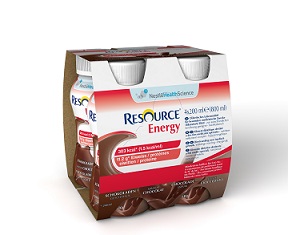 RESOURCE ENERGY CIOCCOLATO 4 BOTTIGLIE 200 ML - Pharmaleader