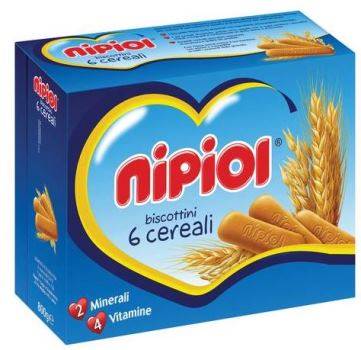 NIPIOL BISCOTTINI 6 CEREALI 800 G - Pharmaleader
